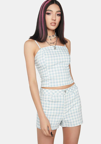 Summertime Staple Gingham Shorts