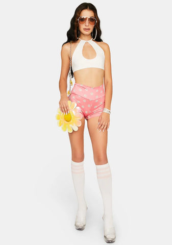 Sweet Summer Secrets Ruched Shorts