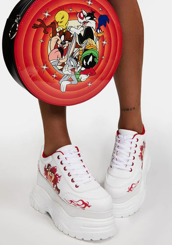 Major Cat-Taz-Trophe Platform Sneakers