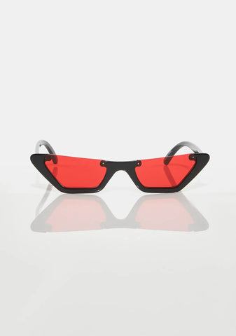 Hottie Purrin' For You Cat Eye Sunglasses