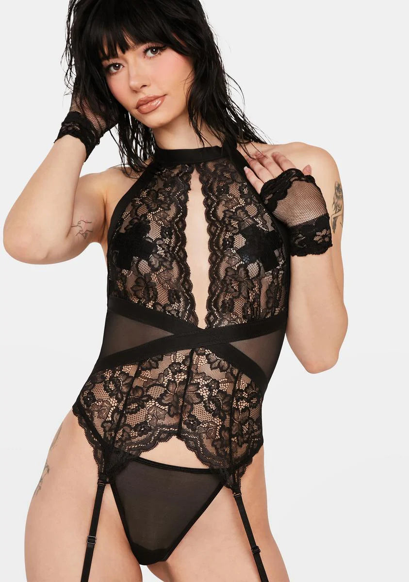 They All Come Back Lace Bodysuit