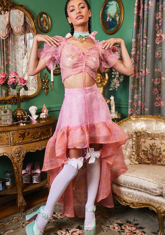 The Finer Things Sheer Blouse