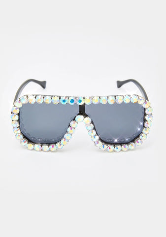 Calmly Locked N' Loaded Aviator Sunglasses