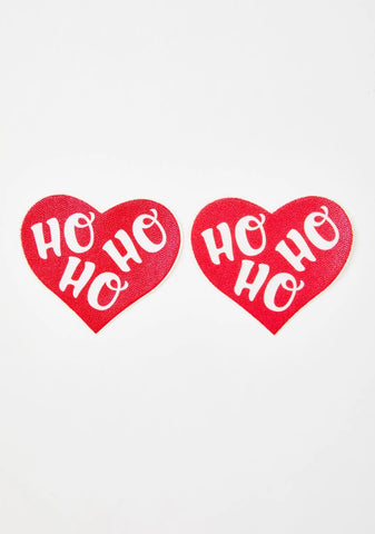 HOHOHO Heart Pasties