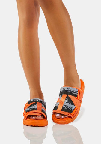 Orange Logo Zirk 1 Sandals