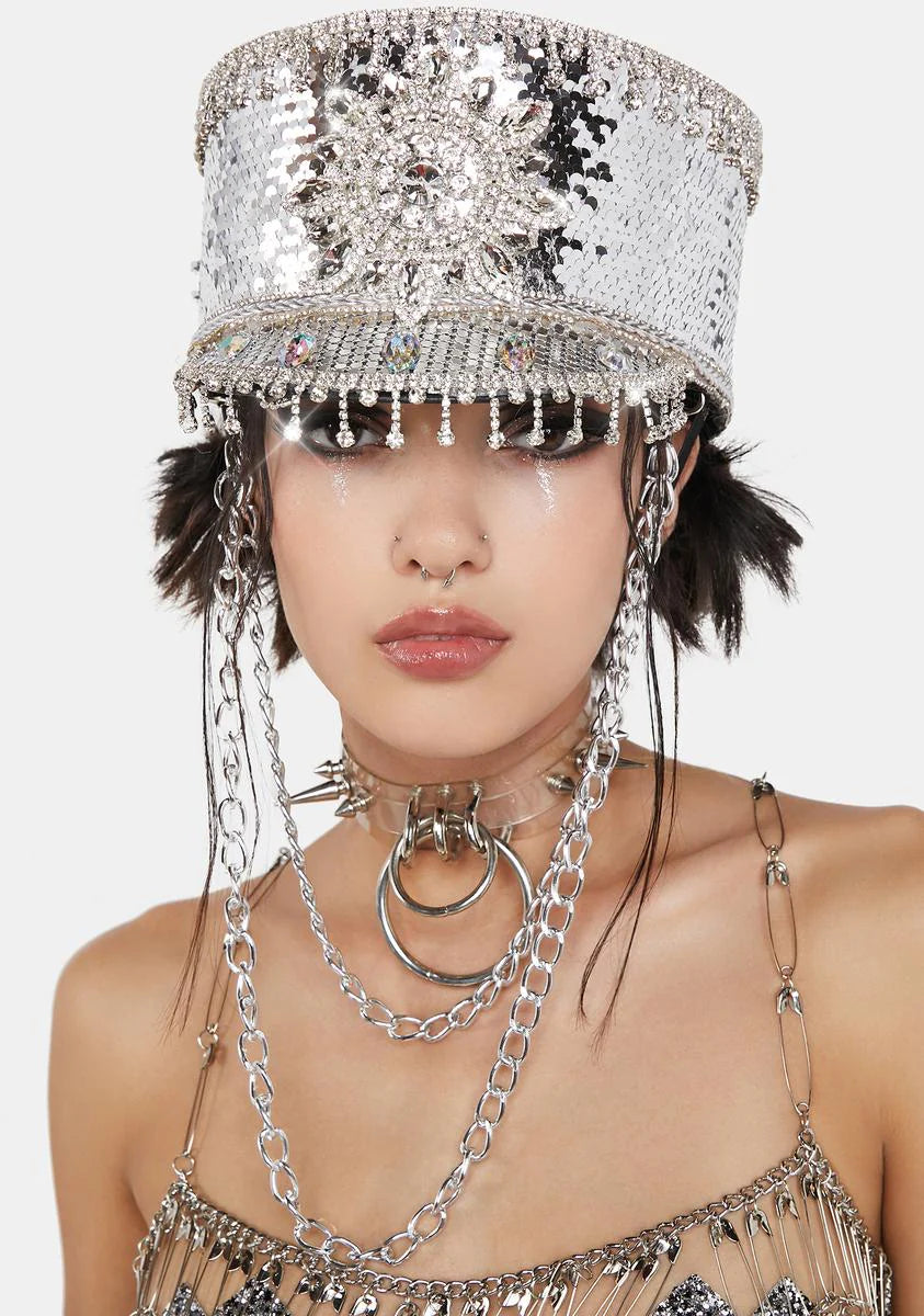 Marshal Of Magic Sequin Hat