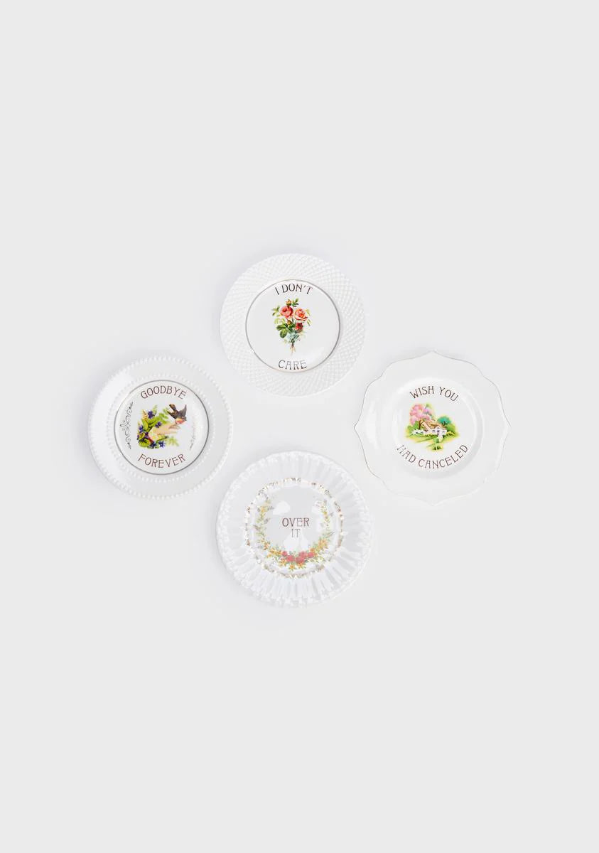 Miss Popular Plate Set