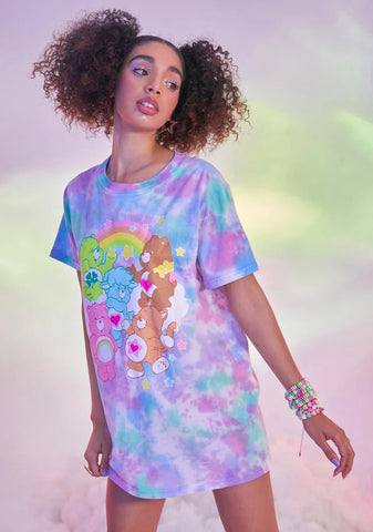 L.U.V Luv You Tie Dye Graphic Tee