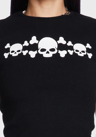 Skullz Baby Tee