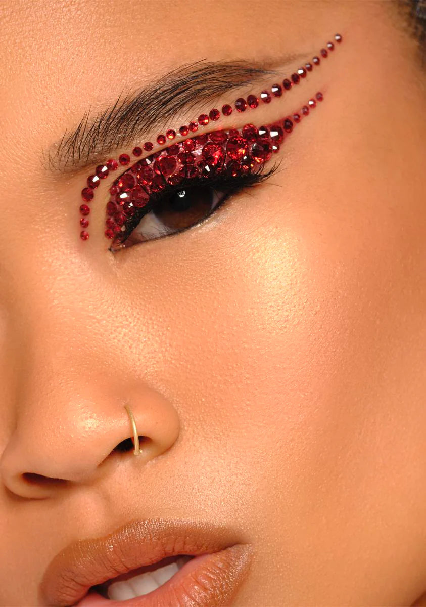 Black Cherry Rhinestone 6-Pack