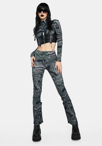 Swamp Print Pants