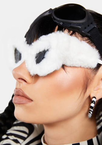 Windswept Fantasy Fuzzy Sunglasses