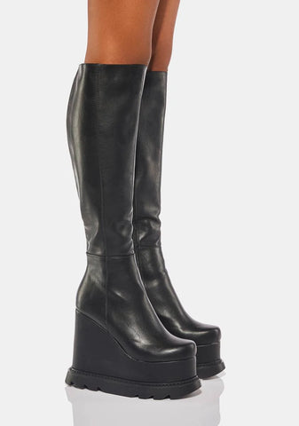 Deep Seas Wedge Boots
