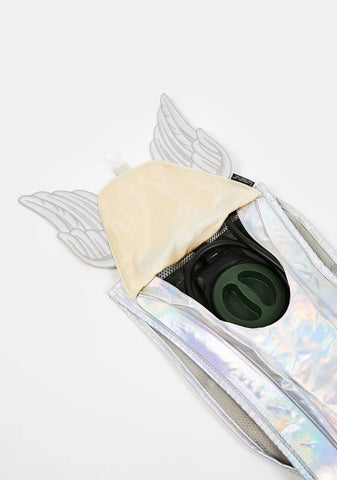 Silver Laser Angel Wings Hydro Pack