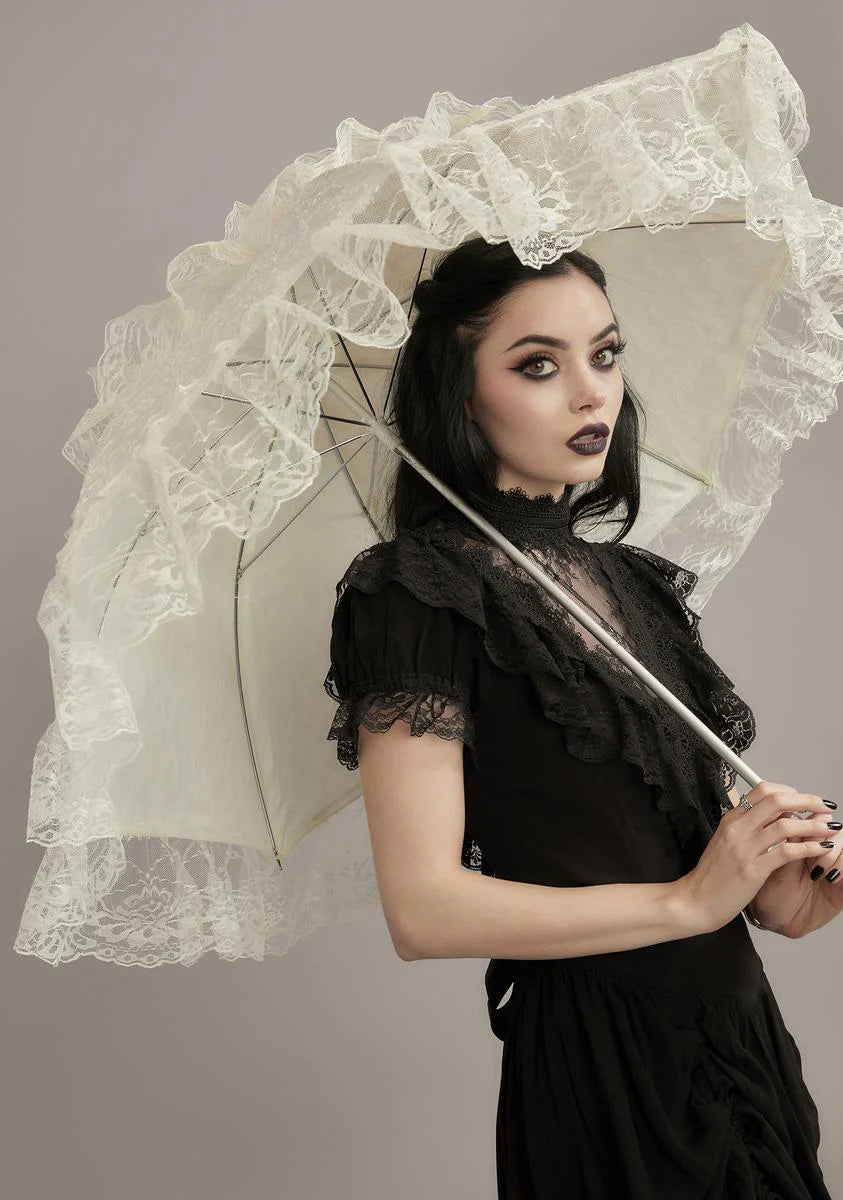 Phantasmic Promenade Lace Umbrella