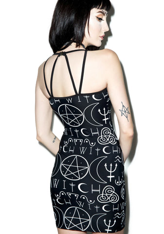 Darkness Prevails Bodycon Dress