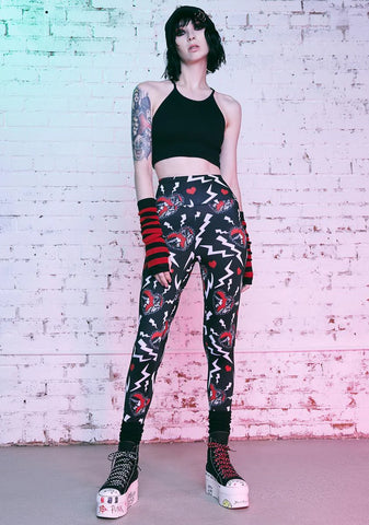 Electric Love Printed Leggings