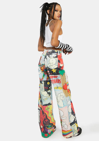 The Boo Crew Wide Leg Pants