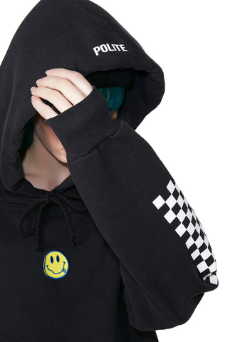 Smiley Pullover Hoodie