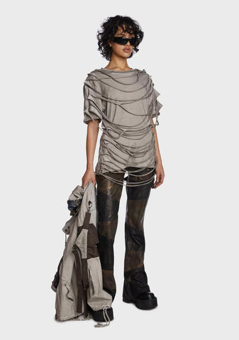 Echo Unisex Shredded Tee