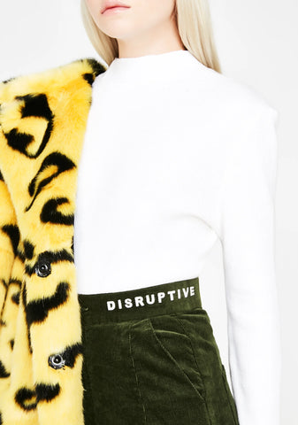 Wide Leg Corduroy Pants