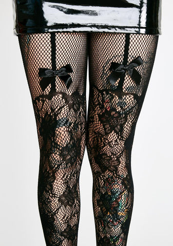 Baby Monster Lace Tights