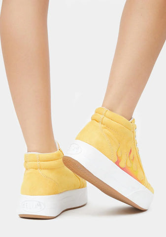 Tread Lightly Platform Sneakers