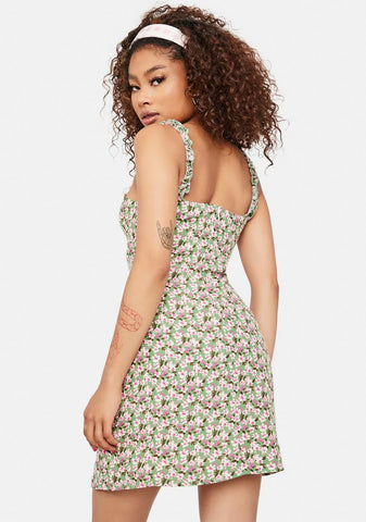 You Got It All Floral Mini Dress