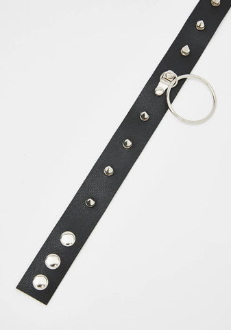 Spike The Punch O-Ring Choker