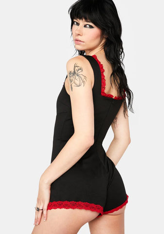 Downright Sweetheart Romper