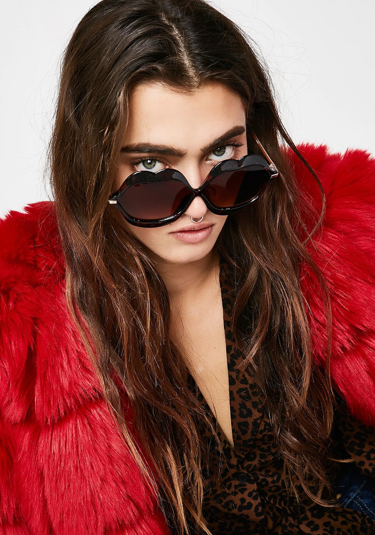 Kitty Read My Lips Sunglasses