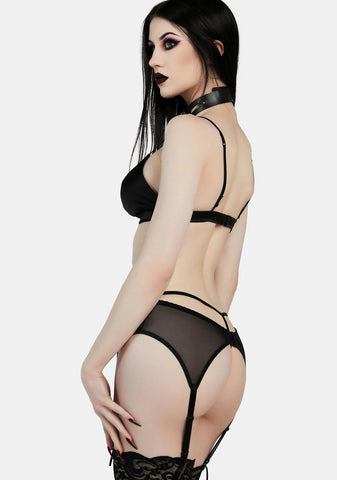 Ravenous Appetite Garter Set