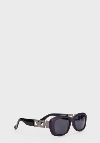 Harlow Cat Sunglasses - Purple