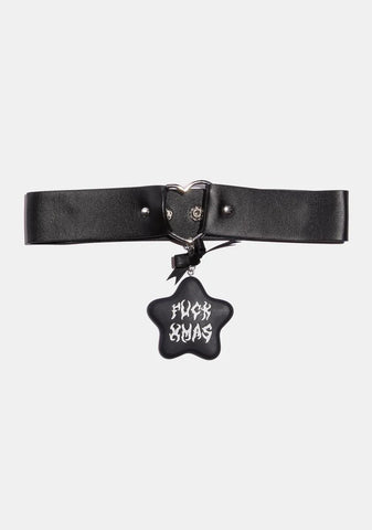 Merry Un-Xxxmas Star Choker