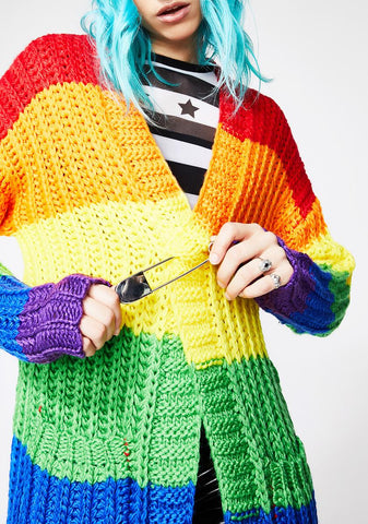 Rainbow Luv Cardigan