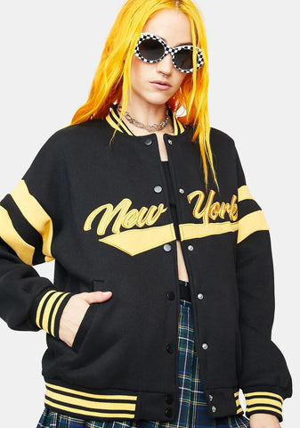 New York Sweatshirt Jacket