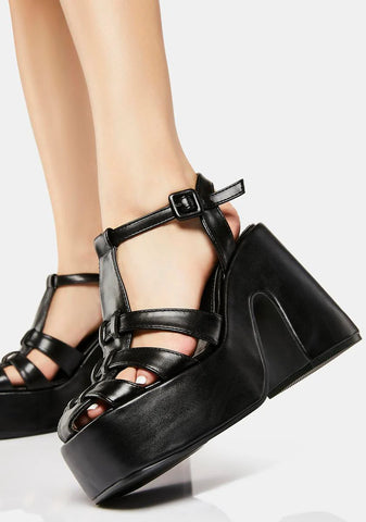 New Beginnings Platform Heels