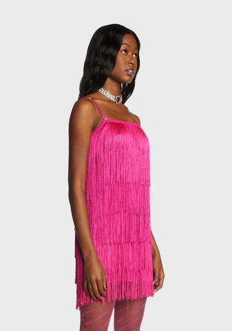Strut On You Fringe Dress