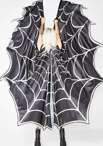 Mami Longlegs Spiderweb Cape