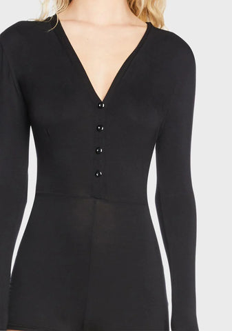 Wicked Wild Instincts Long Sleeve Romper