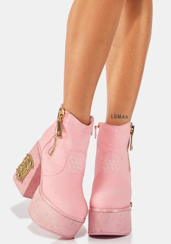 Sweet Voyage Platform Boots