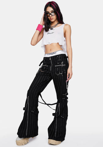 Pinstripe Super D-Ring Pants