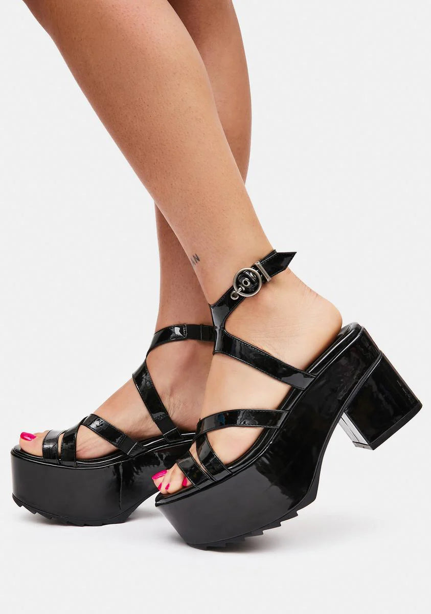 Wicked Revenge Platform Heels