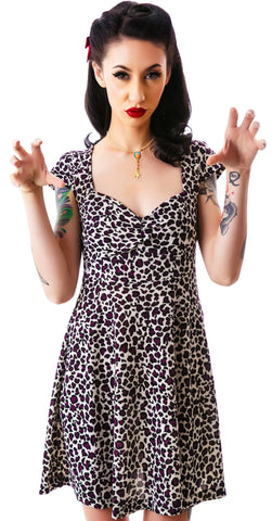 Vavavoom Leopard Dress