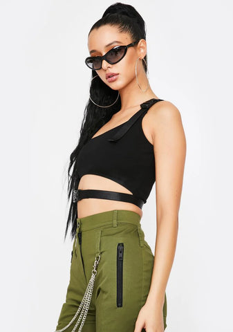 Midnight Going Bad Buckle Tank