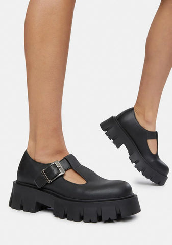 Jane Lug Sole Mary Janes