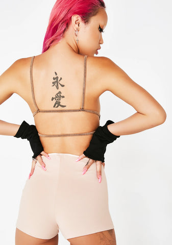 Beach Make It Twerk Spandex Shorts