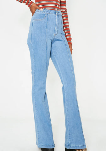 Groovy Gal High-Rise Flares