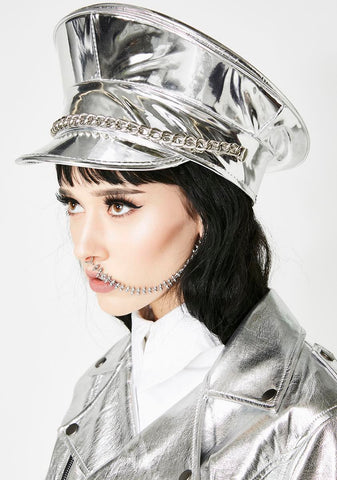 Chrome Mischief N' Mayhem Captain Hat