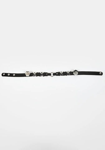 Death Marks The Spot O-Ring Choker